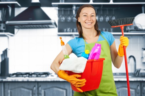 Trusted payment options including card and PayPal for cleaning services